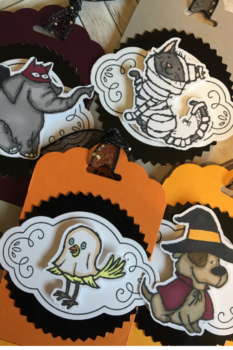 Trick or Tweet Halloween treat holders