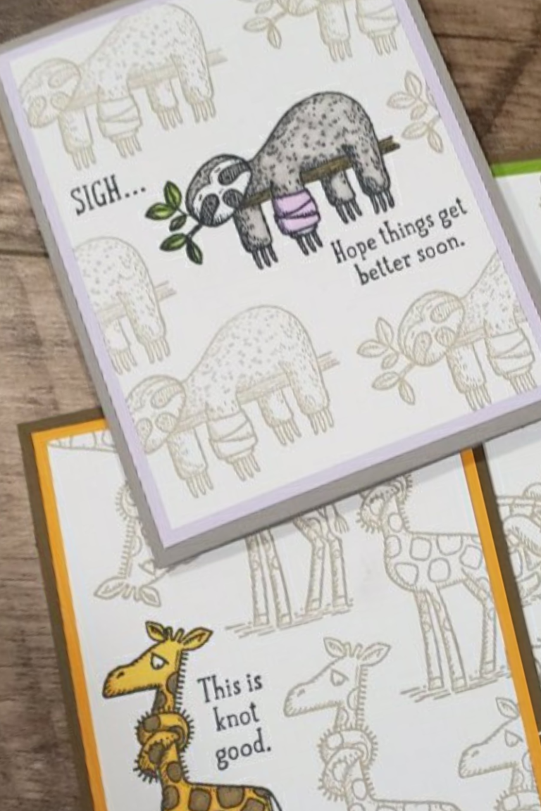 Back On Your Feet Simple Well Wishes cards