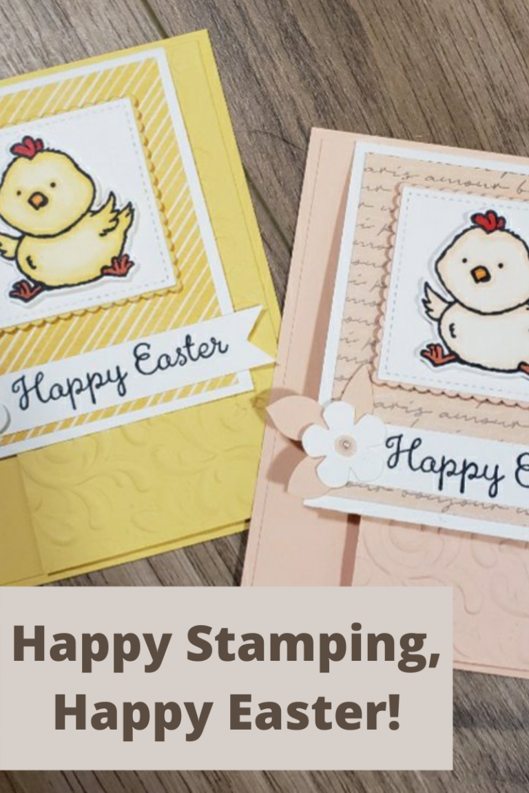 Welcome Easter Stampin' Up! cards
