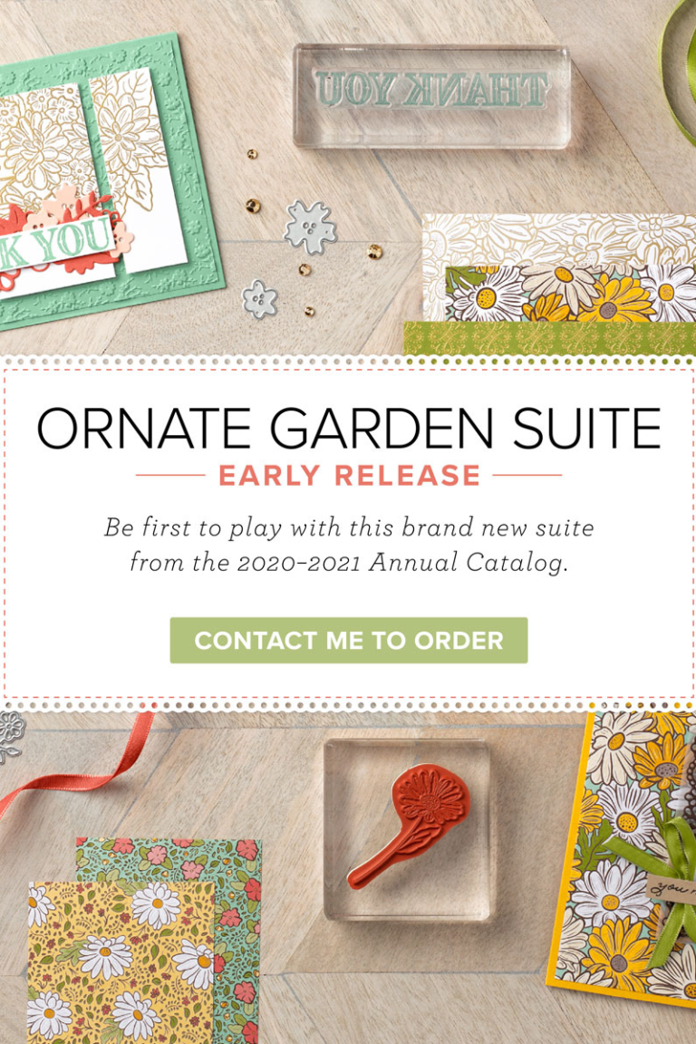 Ornate Garden product suite by Stampin' Up!