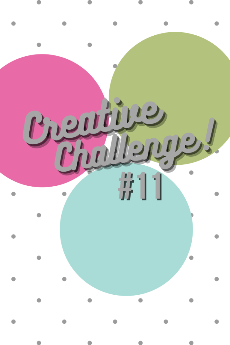 Magenta Madness, Pear Pizzazz and Pool Party coloured circles used to display the colour theme for Creative Challenge #11