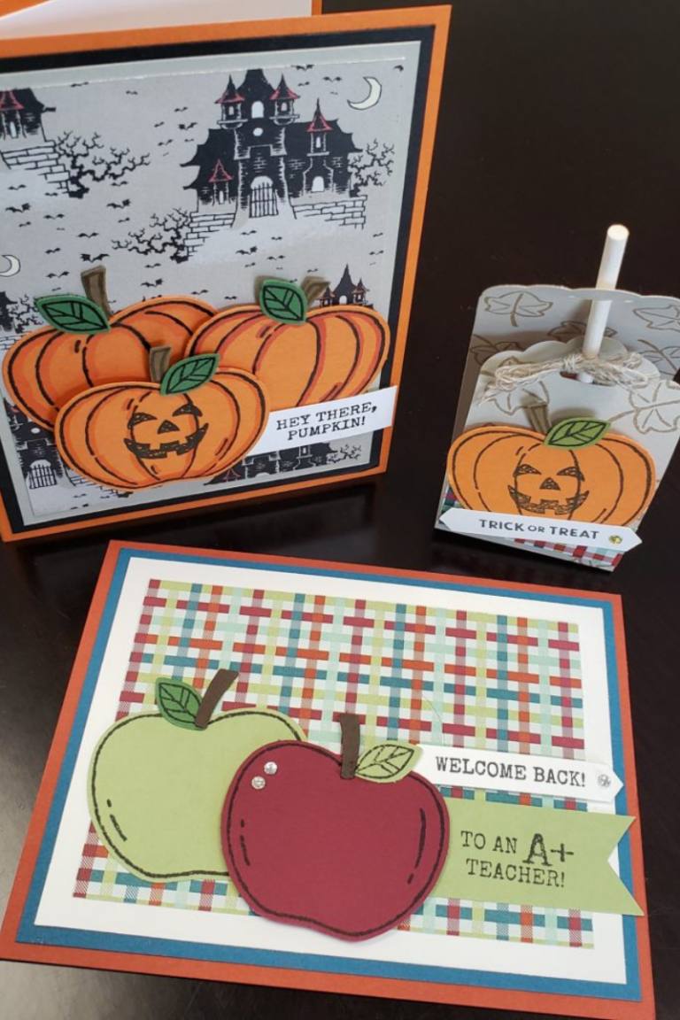 Autumn projects featuring Harvest Hello bundle