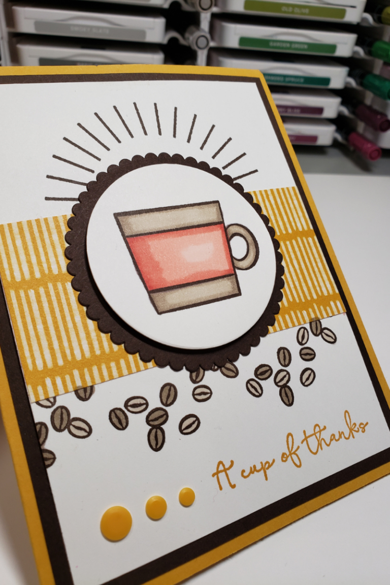 Press On Thank You Card in 10 Easy Steps