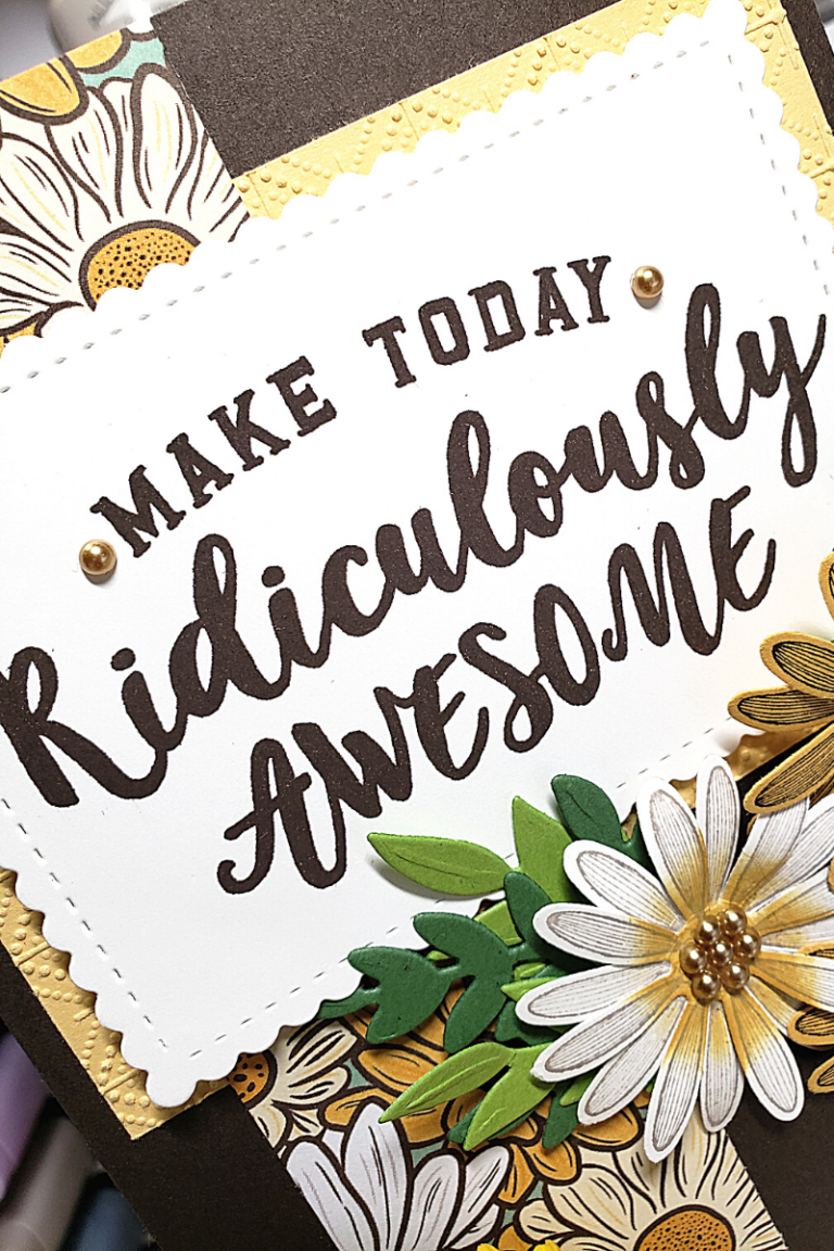 Let's Make Today Ridiculously Awesome card