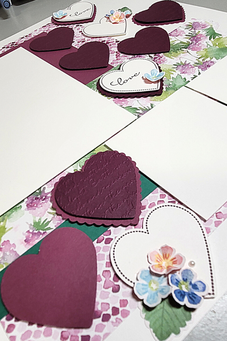 Berry Delightful Scrapbook Layout - Stampin' Up!