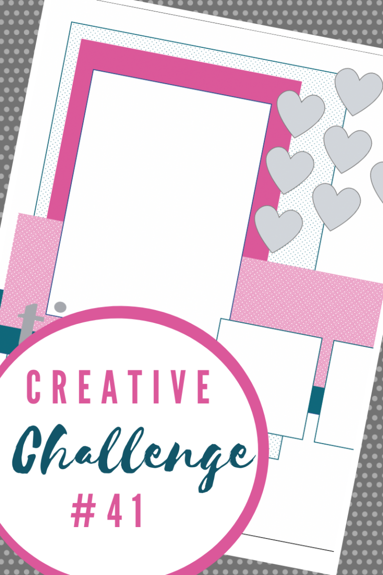 Creative Challenge #41: Scrapbook Sketch