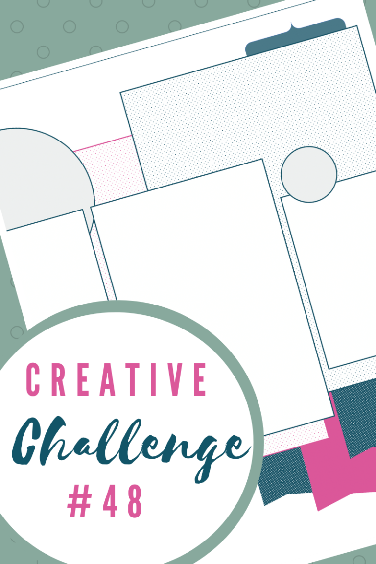 Creative Challenge #48: Scrapbook Sketch