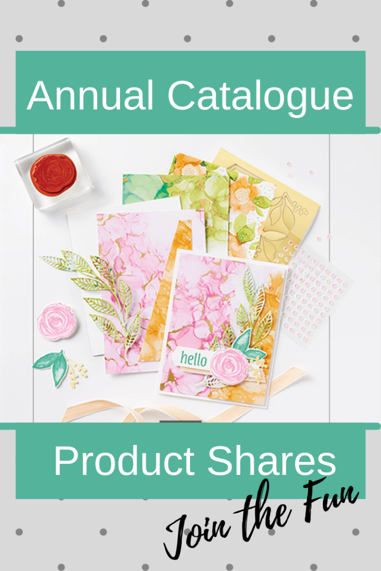 NEW Annual Catalogue Product Shares