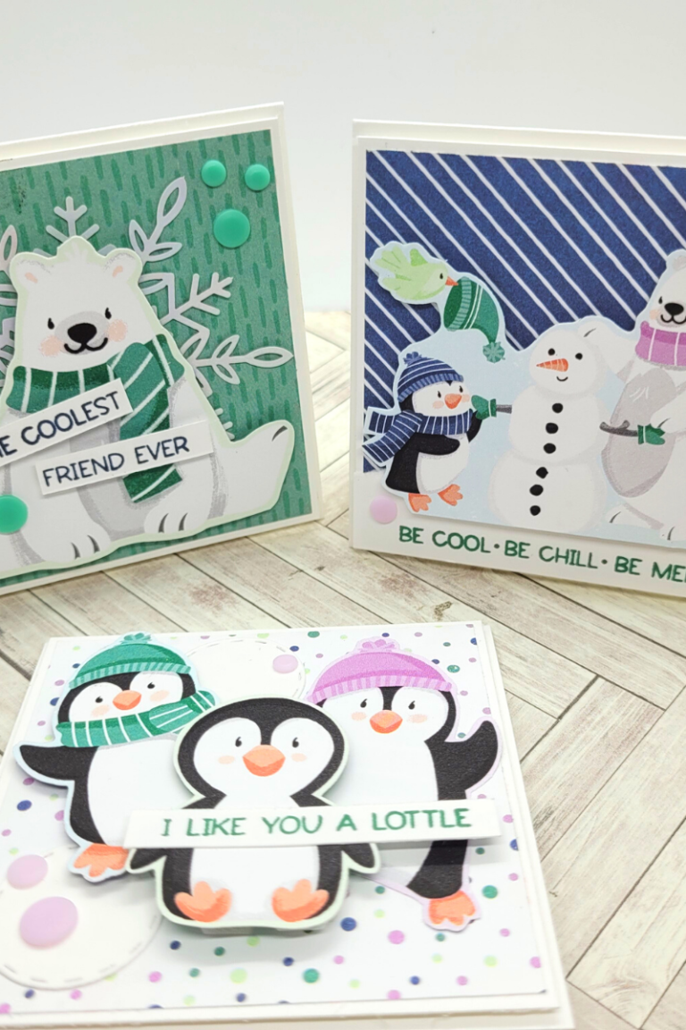 Penguin Playmates Mini Cards