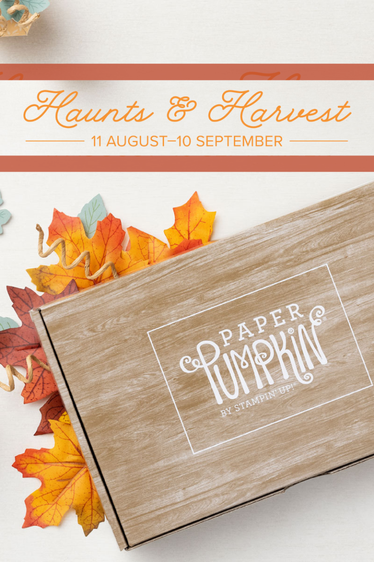 Haunts & Harvest: Paper Pumpkin Kit!