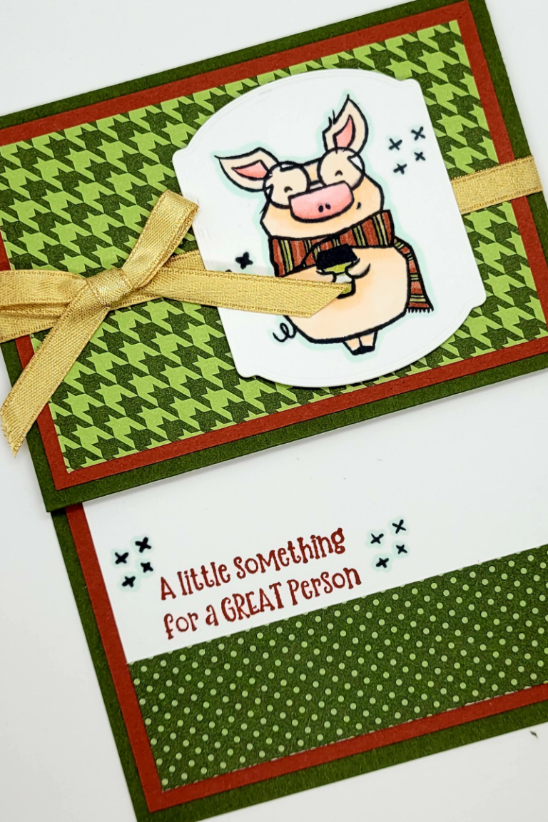 Simple Gift Card Holder with Joyful Life