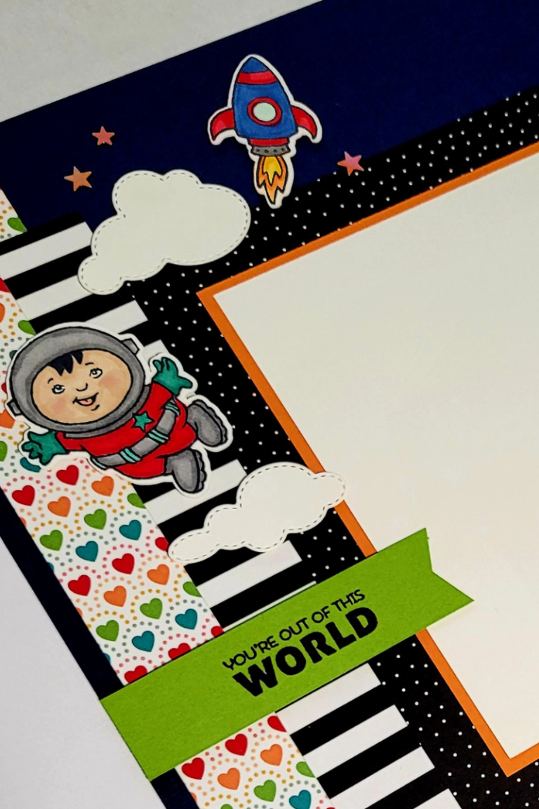 Scrapbooking with Stellar Birthday