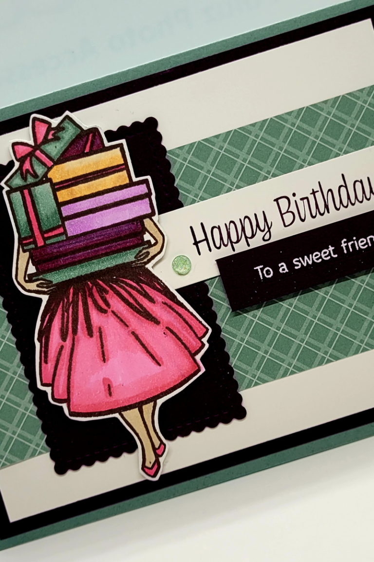 Delivering Cheer: Happy Birthday Card
