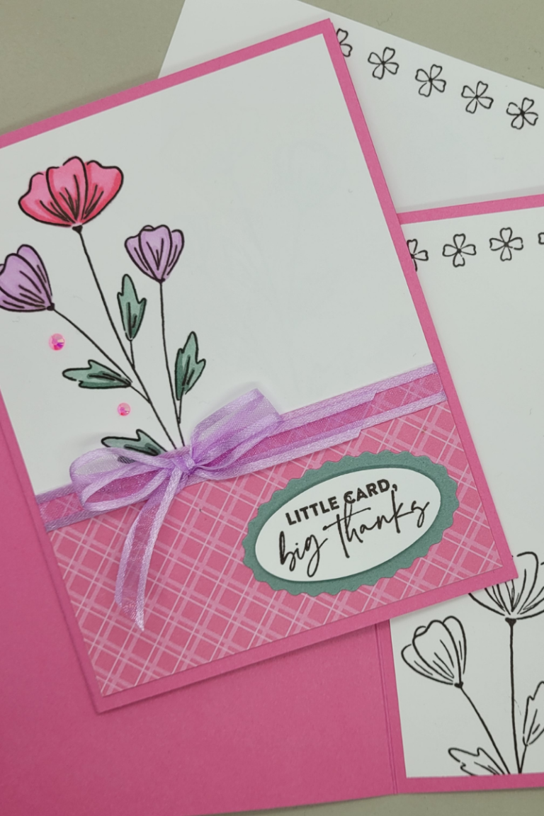 Demonstrator Training Program Blog Hop – November 2021 – Customer Thank You Cards