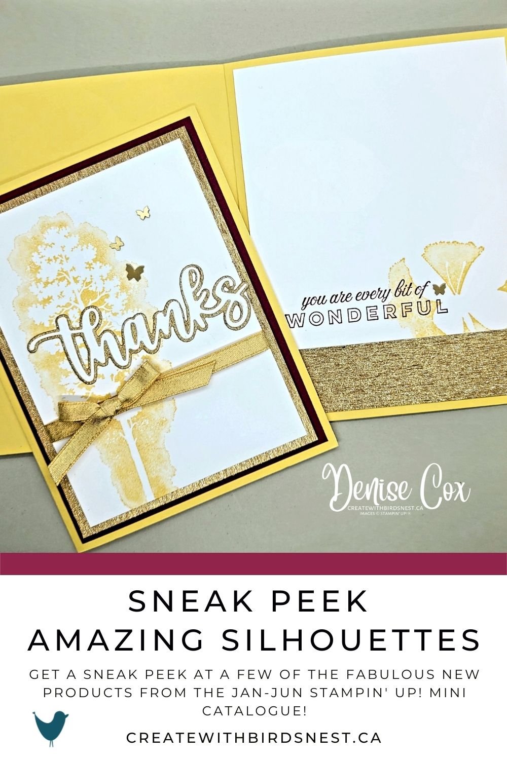 Amazing Silhouettes Sneak Peek via @denise34