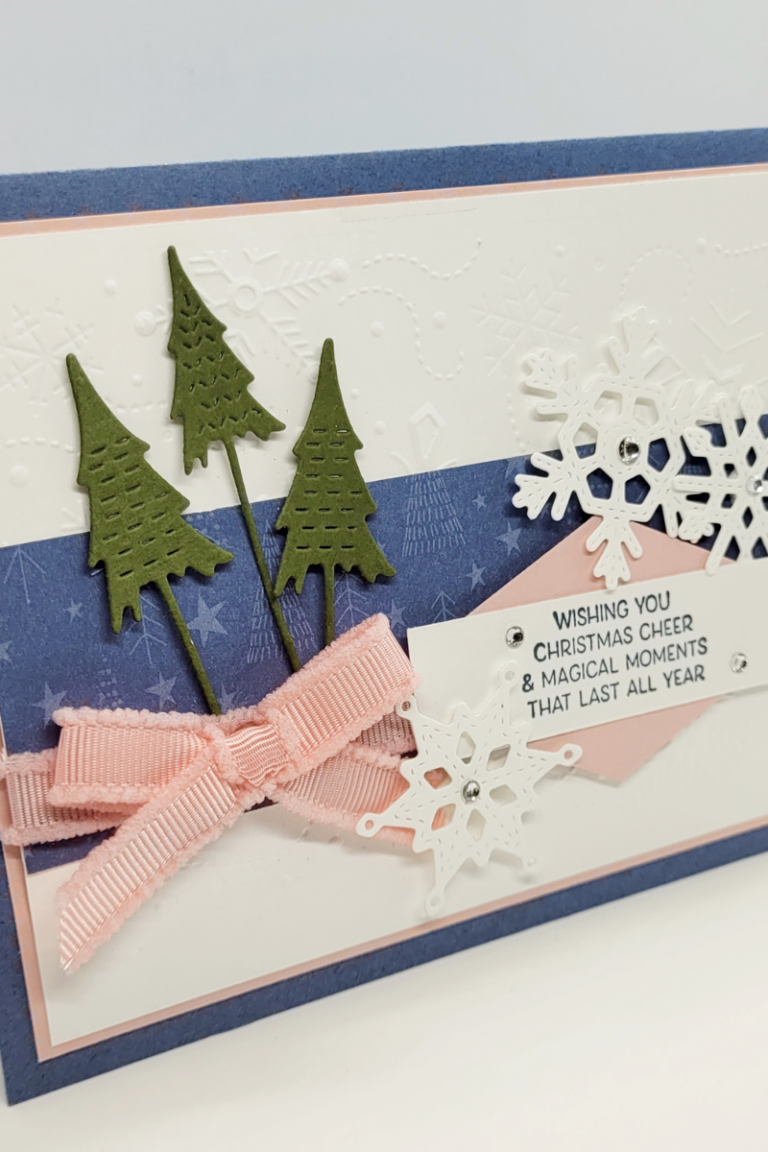 Stampin’ Up! Whimsical Trees & Stitched Snowflakes
