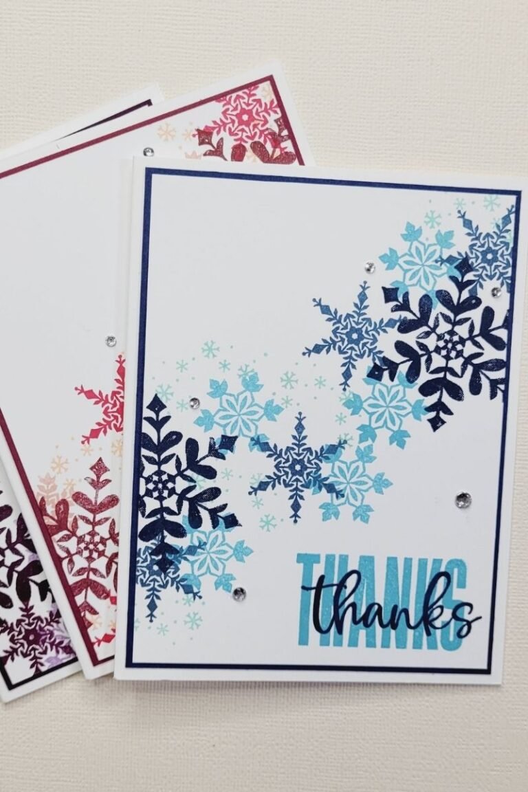 Demonstrator Training Program Blog Hop – December 2021 – Customer Thank You Cards