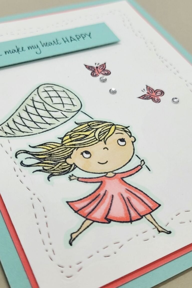 Quick & Easy Catching Butterflies Card