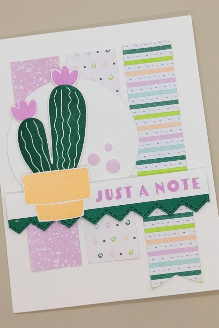 Let’s Create a Fun & Easy Card: Cactus Cuties