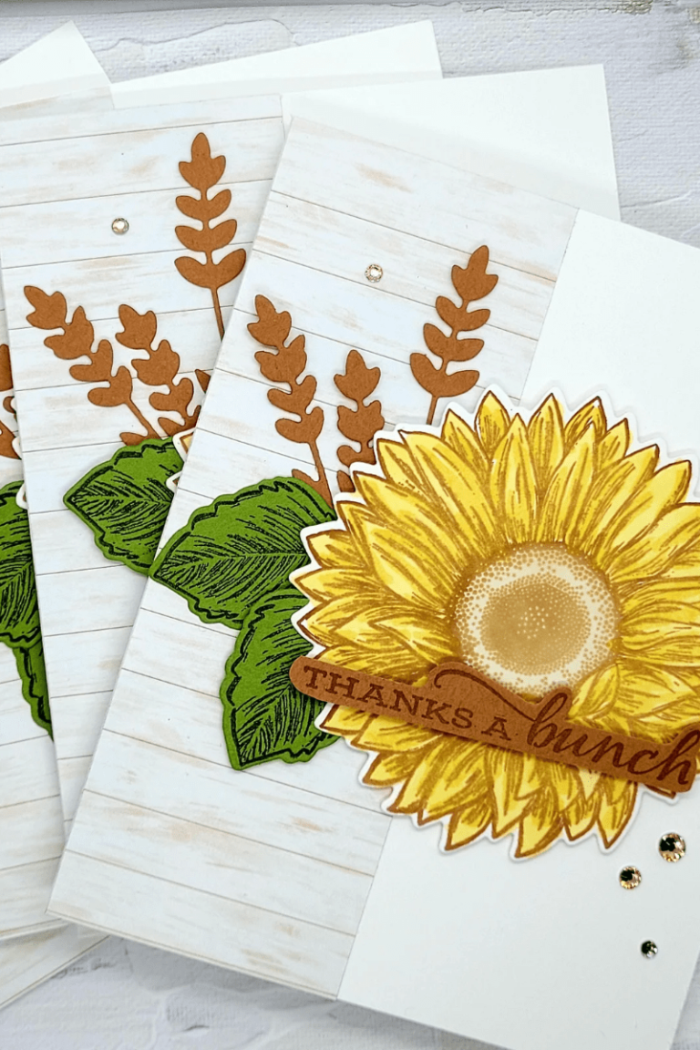 Celebrate Sunflowers – March 2022 – Customer Thank You Cards