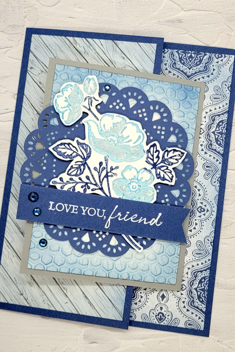 Shaded Summer Joy Fold Card