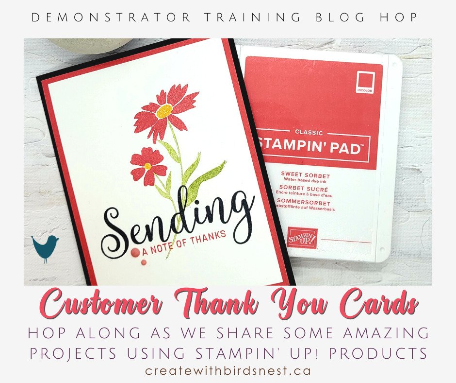 Sending Smiles Customer Thank You Cards • Birdsnest Designs