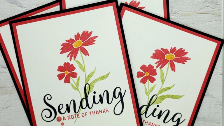 Sending Smiles Customer Thank You Cards