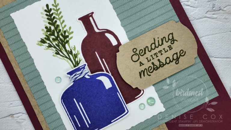 Bottled Happiness Bundle Stampin' Up! card making