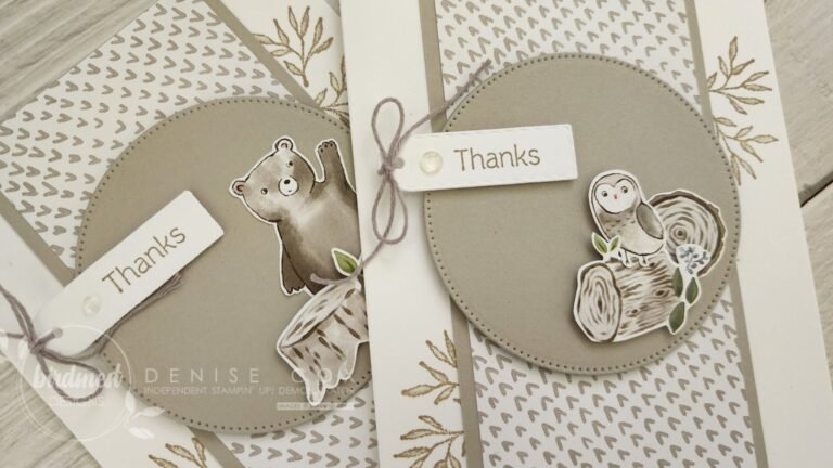 Happy Forest Friends Customer Thank You Cards