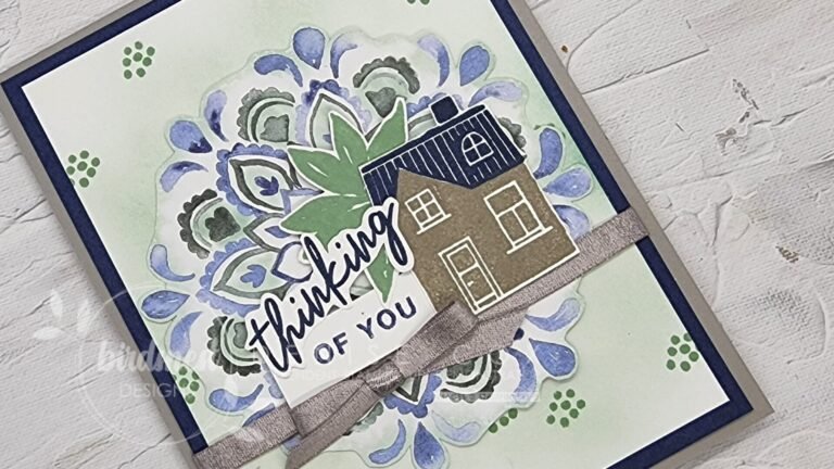 Thinking of You Ringed With Nature Stampin' UP! Card