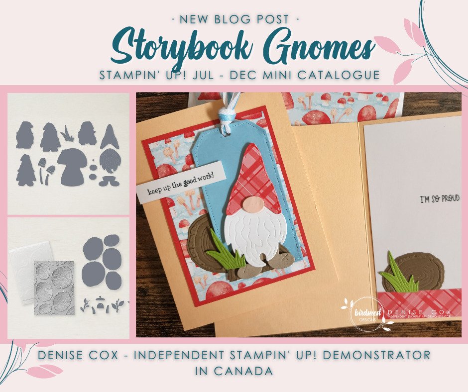 Let's Make a Build-A-Gnome Card with Storybook Gnomes • Denise Cox
