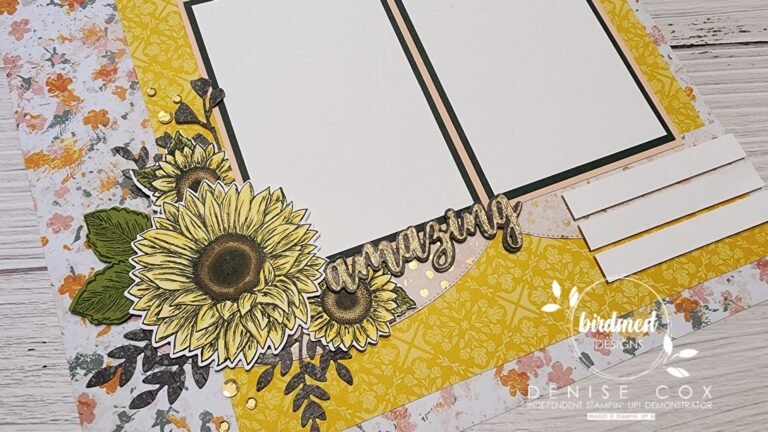 Scrapbooking Global Blog Hop September 2022 – Celebrate Sunflowers