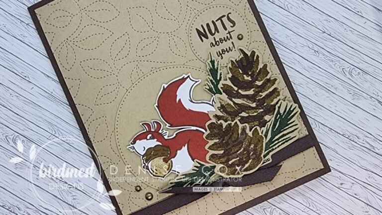 Nuts About Squirrels Fun Fall Card