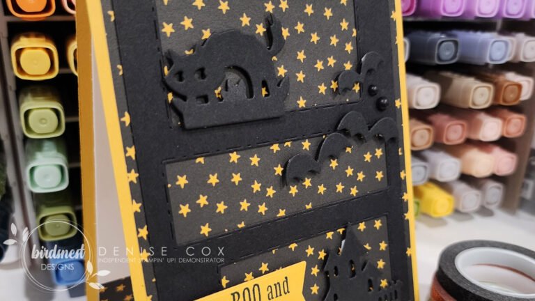 Quick & Simple Scary Silhouettes Halloween Card