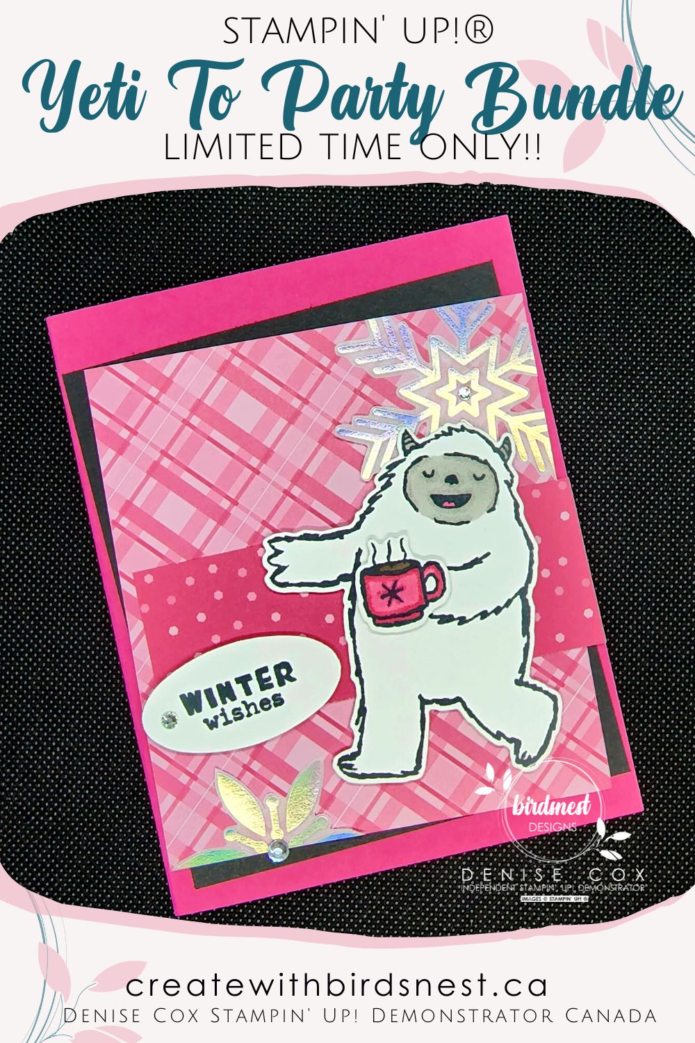 Sending Winter Wishes with Yeti To Party via @denise34