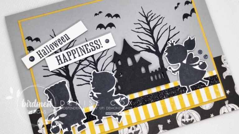 An Adorable Scary Cute Halloween Happiness Card Tutorial