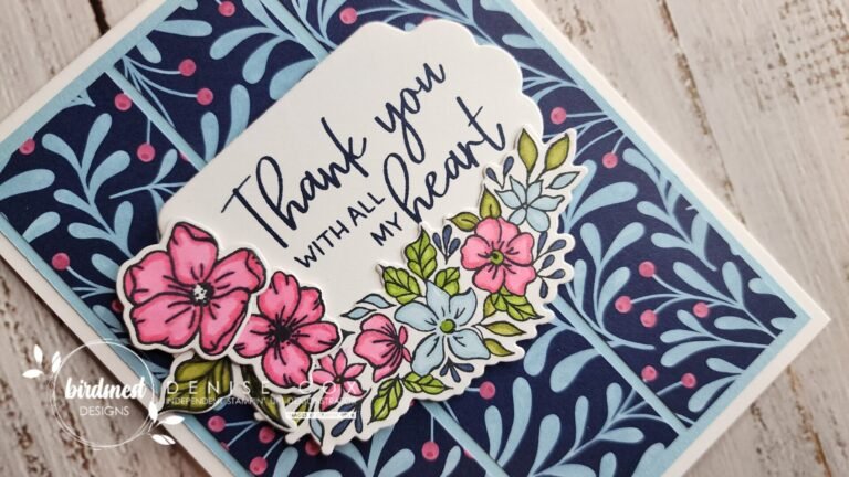 Framed Florets Thank You Card