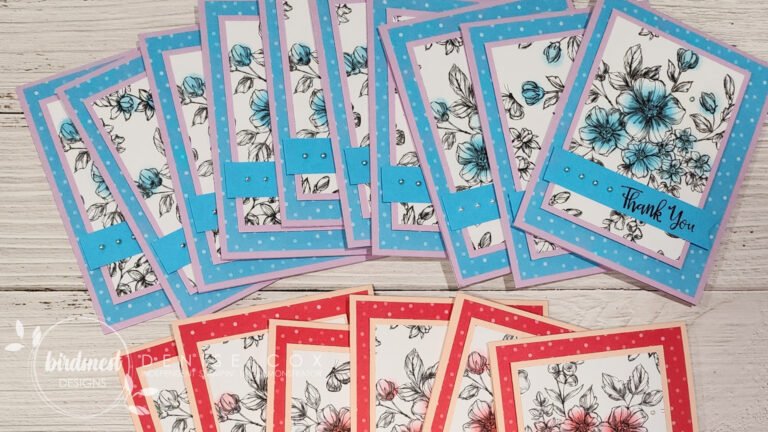 Perfectly Penciled Customer Thank You Cards