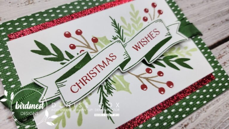 Christmas Banners Stampin UP