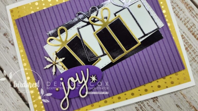 Spruced Up: A Retro Joy Card