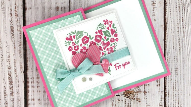 Photo of Country Bouquet Z Fold Anniversary card