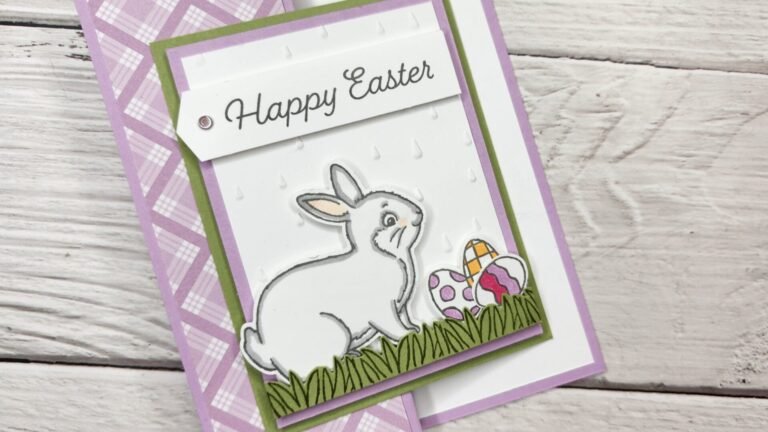Easter Bunny Z-Fold Card