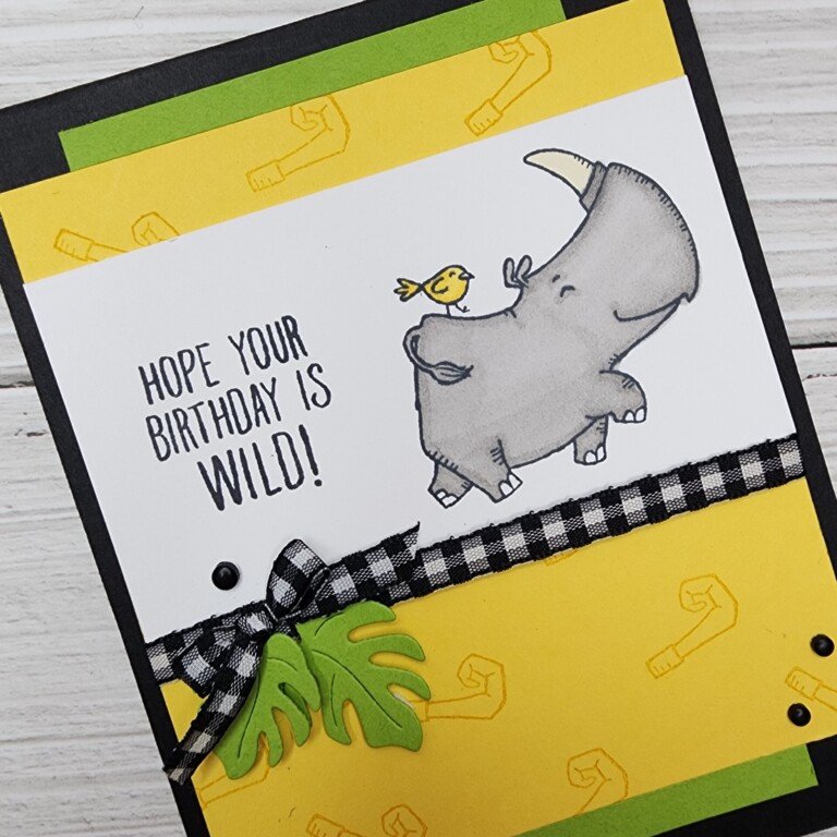 Rhino Ready Birthday Card