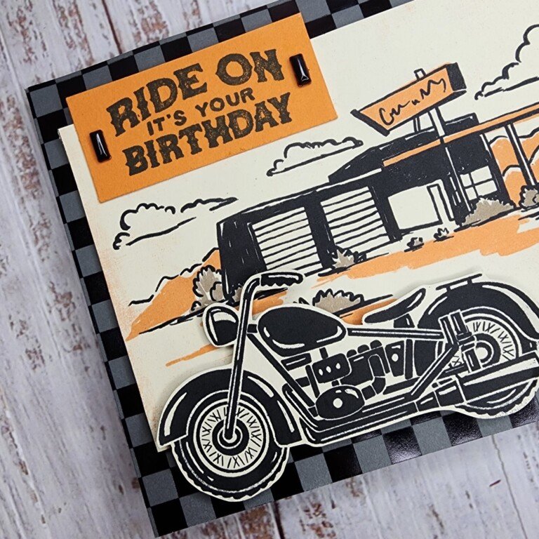 Quick & Easy Ready To Ride Birthday Card