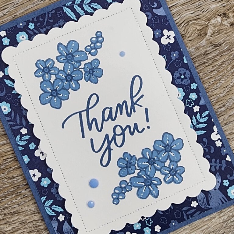 Sentimental Park Customer Thank You Card