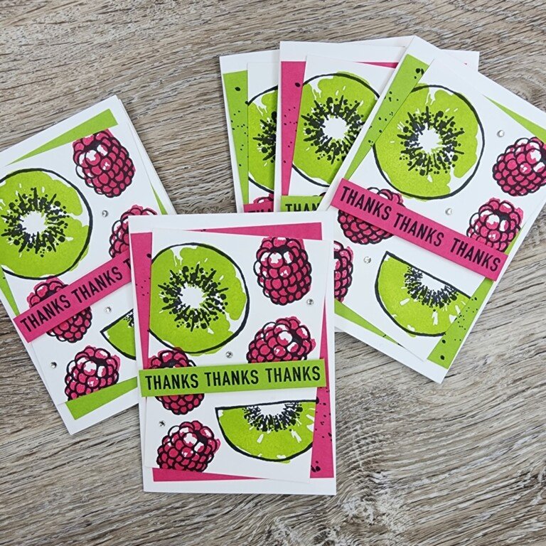 Hello Kiwi Customer Thank You Cards