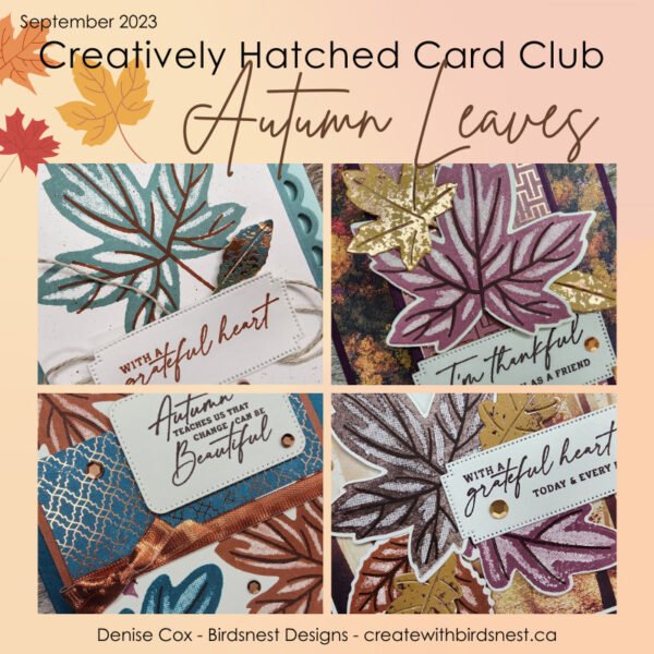 Autumn Leaves - Creatively Hatched September 2023