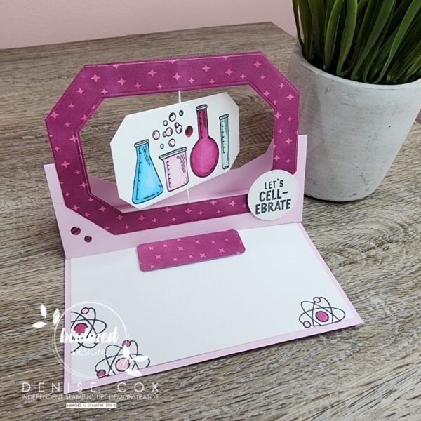 Science Card Board Design It's A Science Spinning Card • Birdsnest Designs