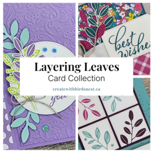 Layering Leaves Card Collection