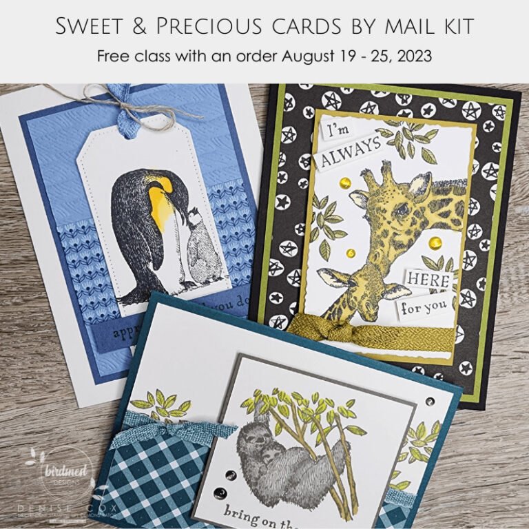 Sweet & Precious Cards By Mail Free Class